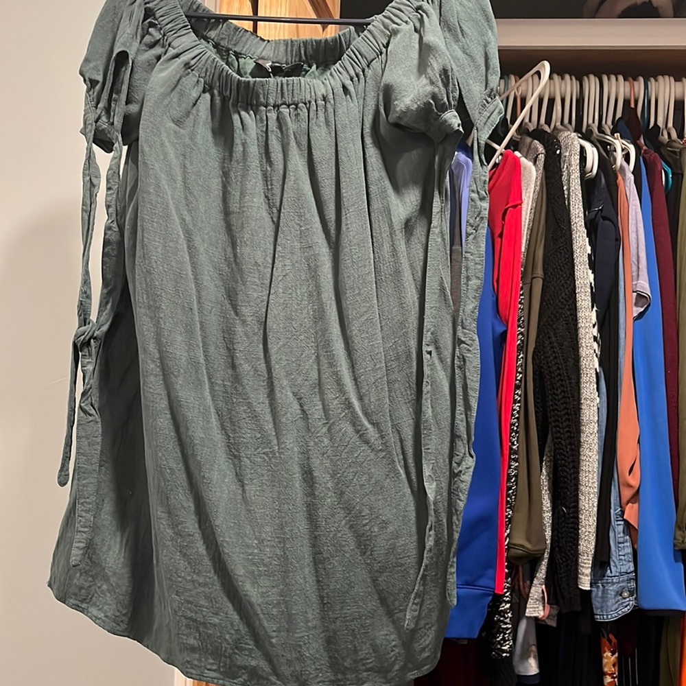 Lulus short off the shoulder dress